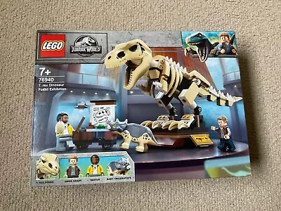 Buy LEGO 76940 Jurassic World: T. Rex Dinosaur Fossil Exhibition Brand New & Sealed • 29.99£
