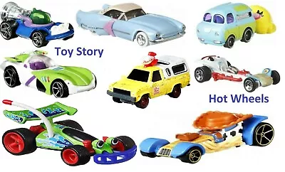 Buy Toy Story 4 Hot Wheels Die-Cast Car Ages 3+ Toy Woody Forky Buzz Lightyear Race • 18.67£