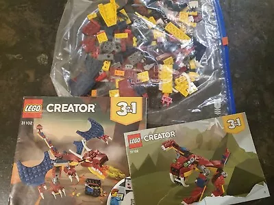 Buy LEGO Creator 3in1: Fire Dragon (31102) • 2.50£