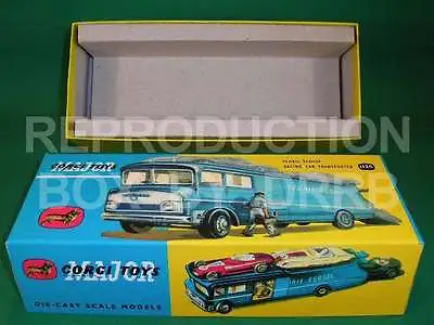 Buy Corgi. #1126 Ecurie Ecosse Racing Car Transporter - Reproduction Box By DRRB • 32£