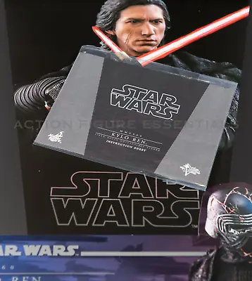 Buy Hot Toys Star Wars Kylo Ren Instructions 1/6 Scale The Rise Of Skywalker MMS560 • 3.99£