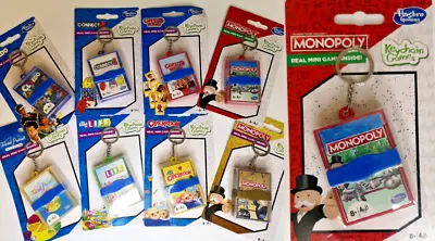 Buy Hasbro Keychain Mini Travel Game Monopoly Game Of Life Trivial Pursuit Cluedo • 7.49£