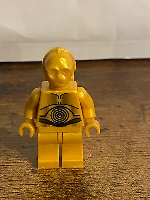 Buy LEGO Star Wars Minifigure C-3PO - Pearl Light Gold - Sw0010 • 10.27£