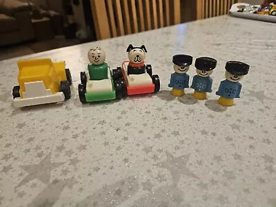 Buy Vintage Fisher Price & Matchbox Little People Figures & Cars • 2.95£