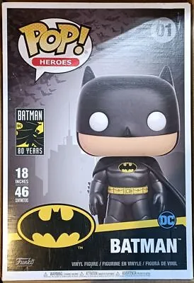 Buy #01 Batman - 18 Inch - DC Damaged Box Funko POP • 78.39£
