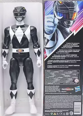Buy 12  Power Rangers Mighty Morphin Black Ranger Action Figure • 9.99£