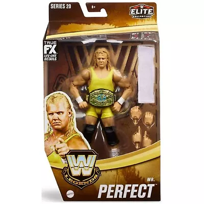 Buy Mr Perfect WWE Legends Elite Series 20 Mattel Figure BNIB WWF • 39.99£