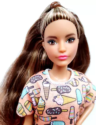Buy Mattel Barbie Looks No. 15 + Fashionistas 56 Hybrid Doll Fashion Convult Collectible • 71.56£