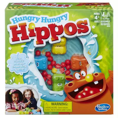 Buy Original Hungry Hippos Board Game Hasbro Brand New In Box Great Gift 4+ • 16.95£