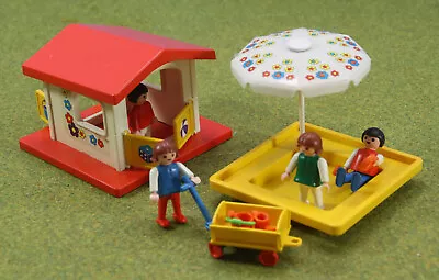 Buy Playmobil 3497 Sandpit And Playhouse Playground Free UK Shipping • 15£