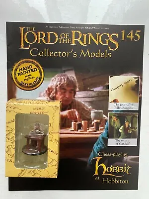 Buy Lord Of The Rings Collector's Models Eaglemoss Issue 145 Chess-playing Hobbit • 18.99£