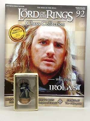 Buy Eaglemoss Lord Of The Rings Chess Collection Irolas Issue 92 With Magazine • 35£