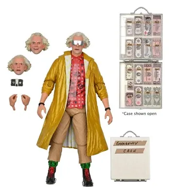 Buy Back To The Future Part 2 Ultimate Dr Emmett Doc Brown Action Figure Neca - Offi • 43.95£