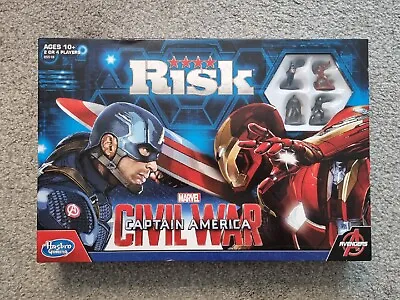 Buy Risk Marvel Captain America Avengers Civil War Board Game 2015 Hasbro New Unused • 12.99£