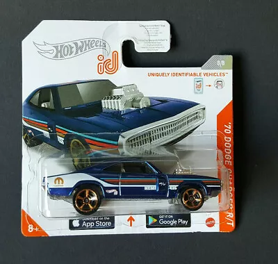 Buy Hot Wheels - '70 Dodge Charger R/T - Id 8/8 - 2020 New Short Card Uniquely App • 90£