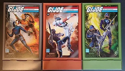 Buy GI Joe O-Ring Sets X 3 Cobra Commander/Duke,  Officer/Trooper, Snake Eyes/Storm • 119.99£