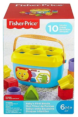Buy Fisher Price Babys First Blocks Refresh Set {Ages 6+ Months} **BRAND NEW** • 14.99£
