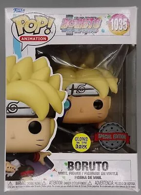 Buy Funko POP #1035 Boruto W/ Marks Glow Boruto Naruto Next Generations Damaged Box • 10.49£