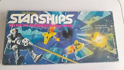 Buy Vintage Waddingtons Starships Card Game 1980 - Tatty Box & Missing 7 Cards • 7.99£