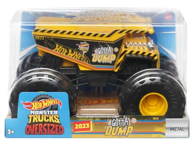 Buy Hot Wheels Monster Trucks: 1:24 Scale Gotta Dump. • 14.99£