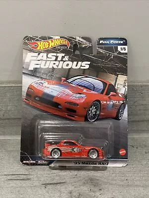 Buy Hot Wheels Fast And Furious Premium '95 Mazda RX-7 On Real Riders • 5£