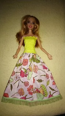 Buy Barbie Dress Elves Fairies Dolls Clothing Princess Bride Ball Gown Wedding K80 • 5.19£