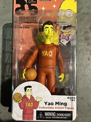 Buy The Simpsons 25th Anniversary Yao Ming Figure New Sealed • 10.99£