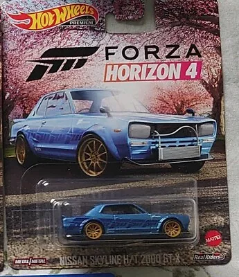 Buy 2020 Hot Wheels Premium NISSAN SKYLINE H/T 2000 GT-X Forza Horizon 4 Hakosuka • 14£