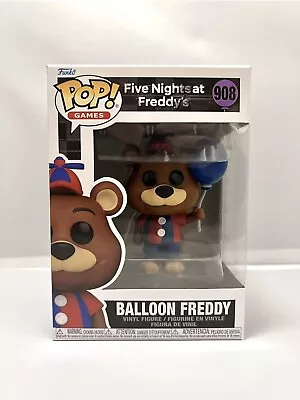 Buy Funko POP! Games Balloon Freddy Five Nights At Freddy's #908 Vinyl Figure New • 10.99£