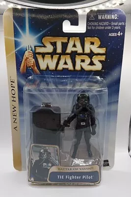 Buy Star Wars A New Hope (2014) Hasbro Battle Of Yavin TIE Fighter Pilot Figure  • 11£