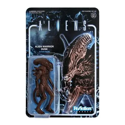 Buy Super 7 Aliens ReAction Action Figure Wave 1 Alien Warrior Dusk Brown 10 Cm • 20.19£
