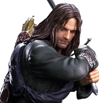 Buy Lotr Lord Of The Rings Art Scale Statue 1/10 Aragorn Iron Studios Sideshow • 184.69£