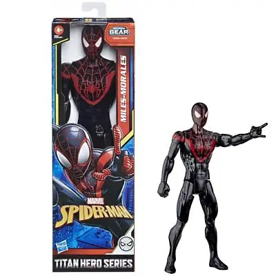 Buy Spider-Man Titan Hero Series 12-Inch Miles Morales Blast Gear Marvel SpiderMan • 12.99£
