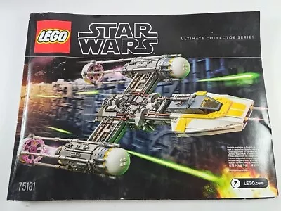 Buy Lego Star Wars 75181 Y-Wing Starfighter - UCS Instructions - Original  • 19.99£