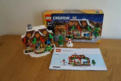 Buy Lego Winter Market Stall, Set 40602, Complete Excellent Condition • 12.50£