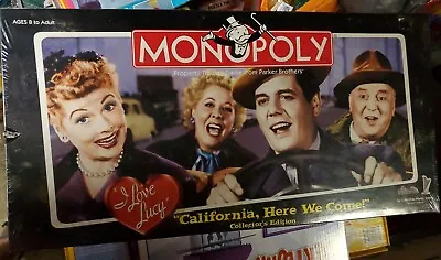 Buy Monopoly I Love Lucy California Here We Come Board Game Unopened  • 120.36£