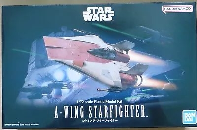 Buy Bandai Spirits A-Wing Fighter 1/72 Scale Model Kit Star Wars Return Of The Jedi • 36£