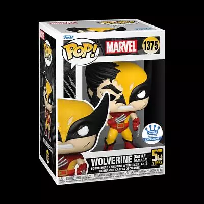Buy Funko Pop Wolverine Battle Damage 10.8 Cm Vinyl Figure Wolverine 50 Years *rare* • 25.95£