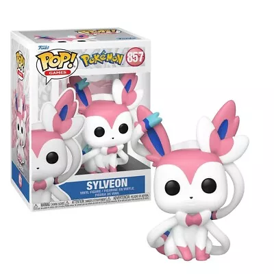 Buy Pokémon Funko Pop #857 Sylveon Official Eeveelution • 15.89£