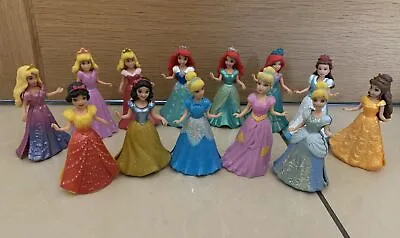 Buy Disney Princess Magiclip Magic Clip 13 Rare Dolls Figures Set With Sparkly Dress • 28£