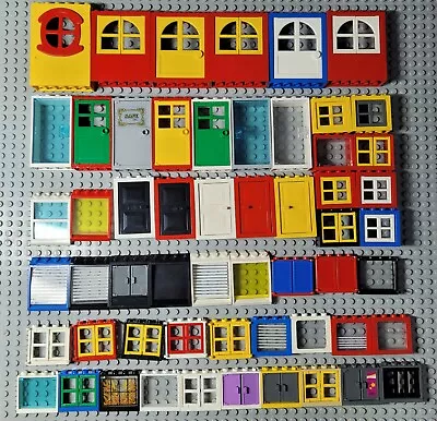 Buy LEGO Window/Door Frame 6235/4130/60599/4132/3853 Etc. Various Colours Free P&P • 3.79£