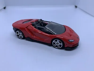 Buy Hot Wheels - Lamborghini Centenario Red 2018 - MINT LOOSE - Diecast - 1:64 • 3.50£
