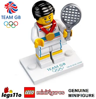 Buy LEGO Team GB London 2012 - Tactical Tennis Player Minifigure TGB005 NEW 8909 • 23.97£