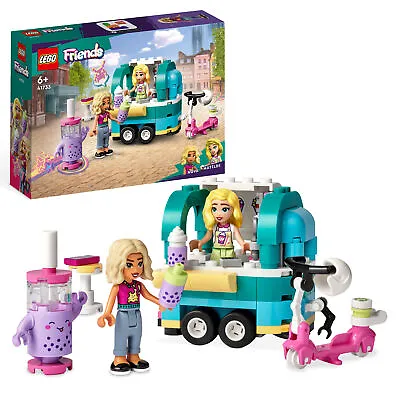Buy LEGO Age 6+ 41733 Friends Mobile Bubble Tea Shop With Toy Scooter 109 Pcs • 12.89£