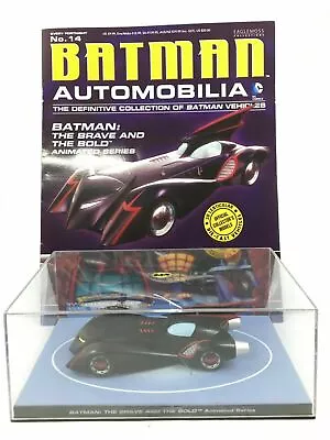 Buy BATMAN BATMOBILE THE BRAVE AND THE BOLD Ltd Ed Automobilia Collection Model +Mag • 8.99£