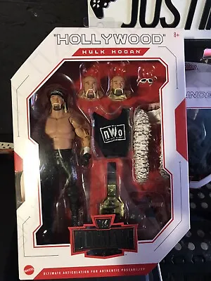 Buy Wwe Mattel Ultimate Edition Hollywood Hulk Hogan Wrestling Figure New In Hand Uk • 50£