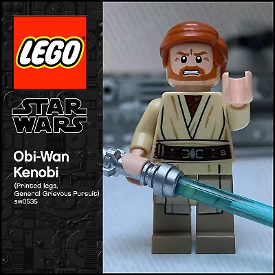 Buy GENUINE LEGO Star Wars Minifigure Obi-Wan Kenobi Episode 3 Sw0535 Set 75040 Ben • 10.99£