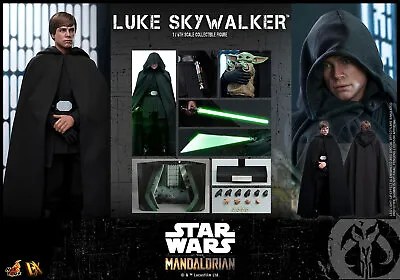 Buy Dpd Express Hot Toys 1/6 Star Wars The Mandalorian Dx23 Luke Skywalker Deluxe • 391.99£