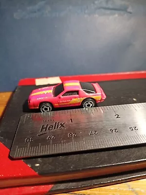 Buy 1983 Mattel Micro Hot Wheels Hot Pink Chevrolet Camaro IROC-Z • 6.99£