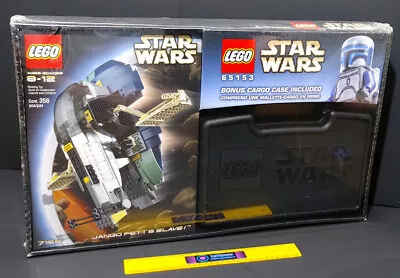 Buy  Perfect  Box For Afa Vintage Lego Star Wars 65153 7153 Slave 1 + Cargo Case New • 2,403.80£